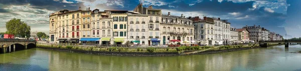 Edifícios Bela Cidade Bayonne França Europa — Fotografia de Stock