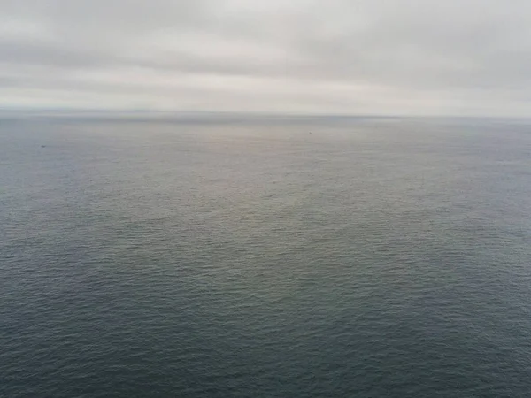 Rocky Coast Galicia Cape Vilan Lighthouse Area Spain Drone Photo — Stock Photo, Image