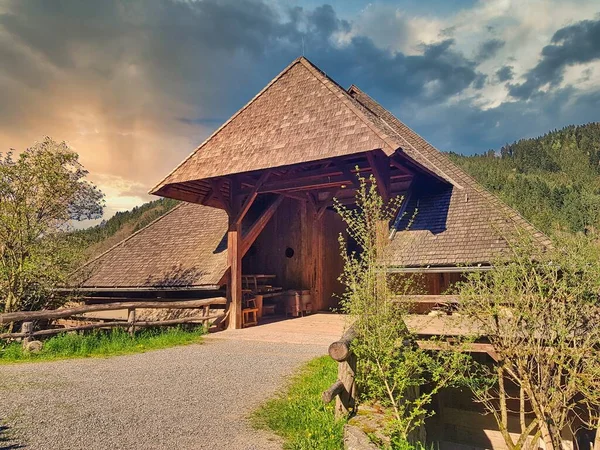 Blick Auf Die Traditionellen Häuser Des Elsass Frankreich Europa — Stockfoto