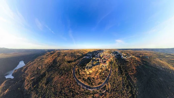 Légi Kilátás Táj Nemzeti Park Spanyolország Drónfénykép — Stock Fotó