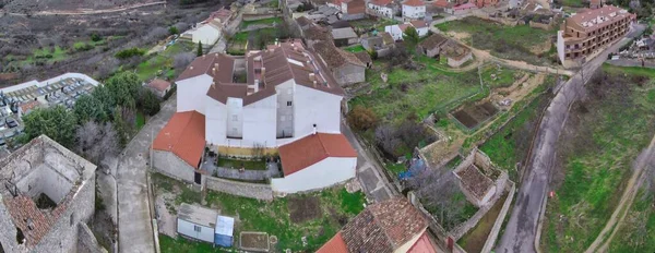 Alcarria Hava Manzarası Guadalajara Manzara Spanya Drone Fotoğrafı — Stok fotoğraf