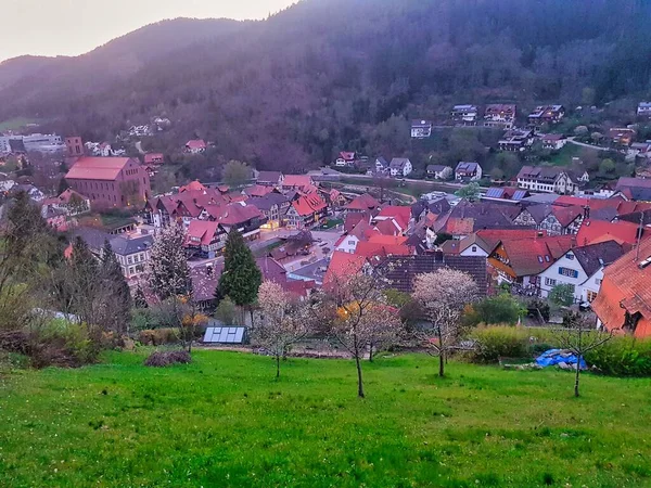 Det Alsace Traditionella Hus Vacker Alsace Frankrike Europa — Stockfoto