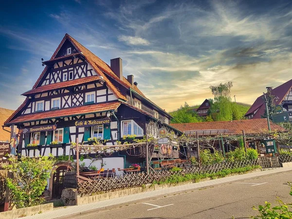 Elzas Traditionele Huizen Een Prachtig Dorp Alsace Frankrijk Europa — Stockfoto