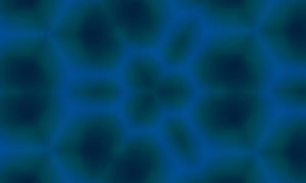Een Wazig Blauw Groen Caleidoscoop Patroon Achtergrond Voor Wallpapers — Stockfoto