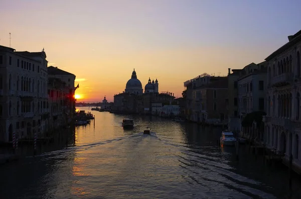 Der Canal Grande Ist Der Berühmteste Und Wichtigste Kanal Venedig — Stockfoto