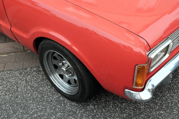 Closeup Shot Vintage Model Car — Stock Photo, Image