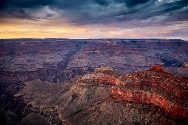 Uno Splendido Scenario Paesaggio Canyon Nel Grand Canyon National Park — Foto Stock