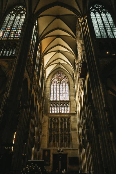 Vertical Shot Domplatte Cologne Germany — Stock Photo, Image