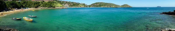 Una Hermosa Foto Panorámica Playa Buzios Río Janeiro Brasil —  Fotos de Stock