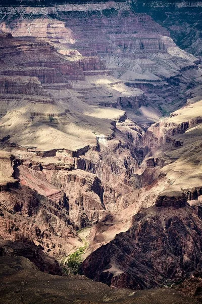 Een Prachtig Landschap Van Een Canyon Landschap Grand Canyon National — Stockfoto