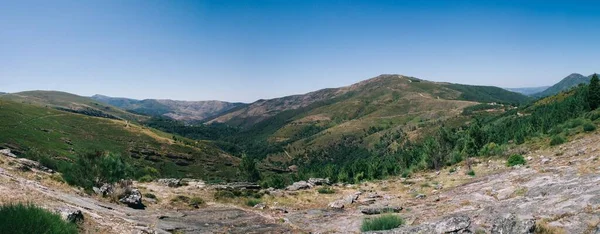 Месмеризуючий Постріл Parque Natural Alvao Barreiro Portugal — стокове фото