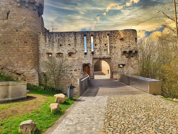 Elzas Gebouw Historische Wijk Van Frankrijk — Stockfoto