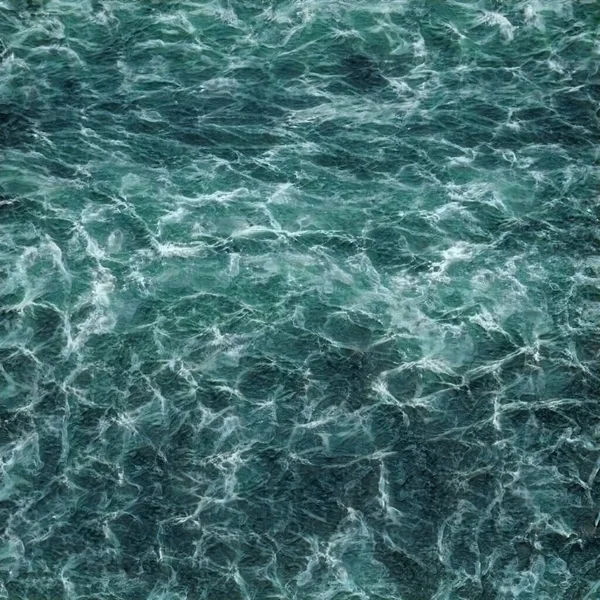 Uma Vista Alto Ângulo Das Ondas Mar Sob Luzes Perfeito — Fotografia de Stock