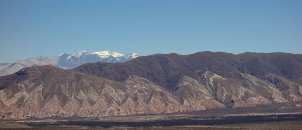 Uma Foto Panorâmica Aérea Parque Nacional Los Cardones Província Salta — Fotografia de Stock