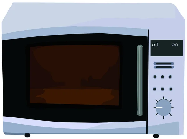 Illustration Microwave Isolated White Background — Stock Photo, Image