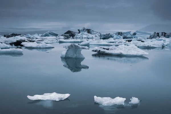 Les Glaciers Lagune Jokulsarlon Islande — Photo