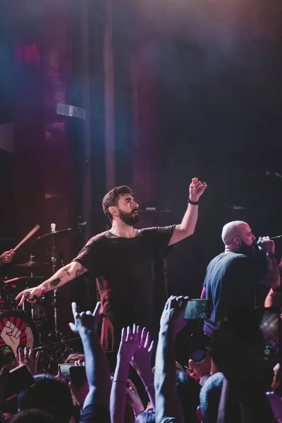 Barcelona Espanha Janeiro 2020 Cantora Rayden Concerto Turnê Sala Apolo — Fotografia de Stock