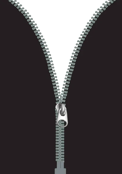 Вертикальна Ілюстрація Чорної Куртки Блискавкою Ізольованому Фоні — стокове фото