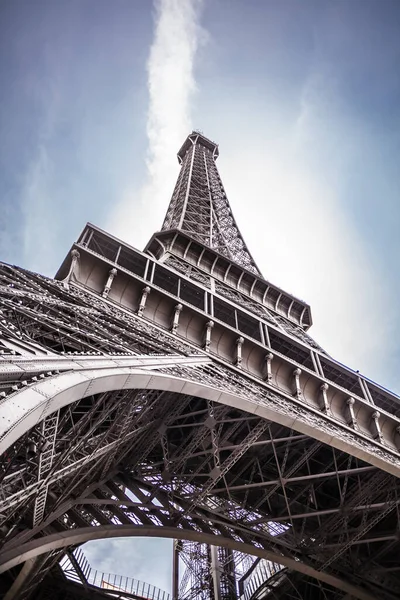 Paris Frankreich Juli 2016 Das Berühmte Monument Frankreichs Der Eiffelturm — Stockfoto