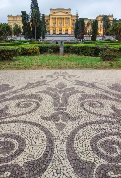 Vertical Shot Ipiranga Museum Independence Park Sao Paulo Brazil — Stock Photo, Image