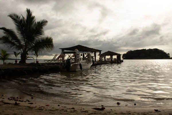 Calido Dia Unas Mis Visitas Provincia Colon Panama — Zdjęcie stockowe