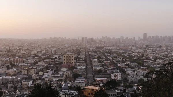 Eine Luftaufnahme Der Gebäude Von San Francisco Usa — Stockfoto