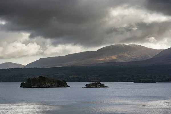 Panoramic Shot Muckross Lake Killarney National Park Located County Kerry — Stock Photo, Image