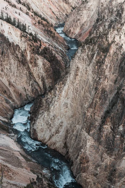 Yellowstone Ulusal Parkı Yellowstone Abd Nin Hava Görüntüsü — Stok fotoğraf