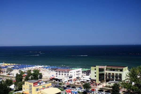 Mamaia Rumänien Aug 2017 Landschaft Strand Von Mamaia Rumänien — Stockfoto