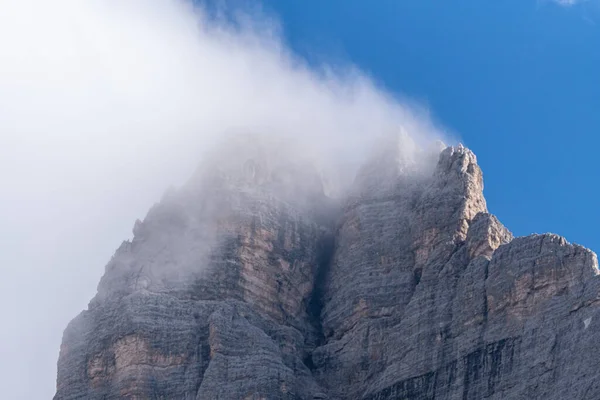 Horská Krajina Přírodním Parku Three Peaks Itálii — Stock fotografie