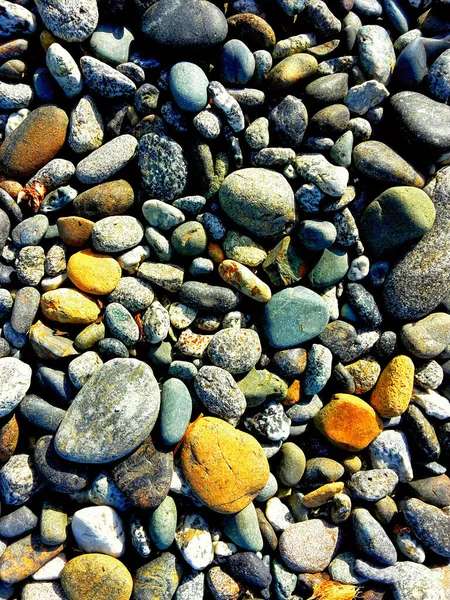 Vertical Shot Pebbles Background — Stock Photo, Image