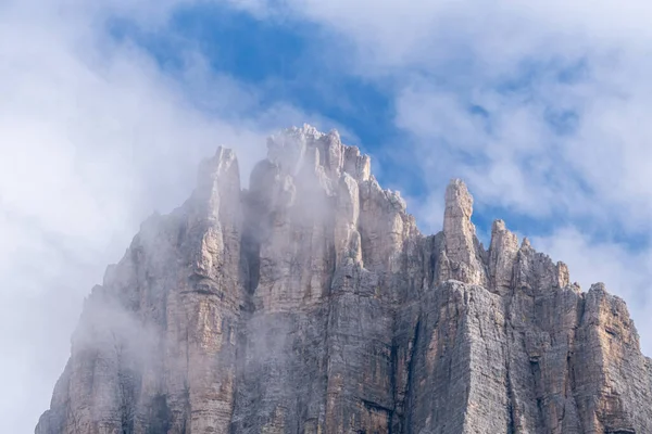 Horská Krajina Přírodním Parku Three Peaks Itálii — Stock fotografie