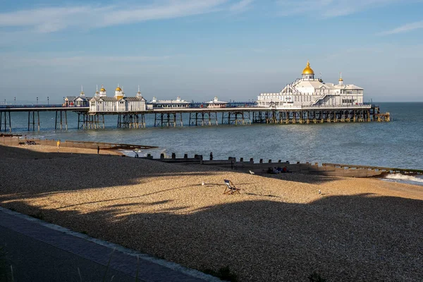 Cais Eastbourne Reino Unido — Fotografia de Stock