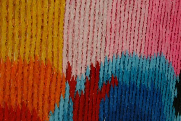 Uma Textura Malha Listrada Colorida — Fotografia de Stock