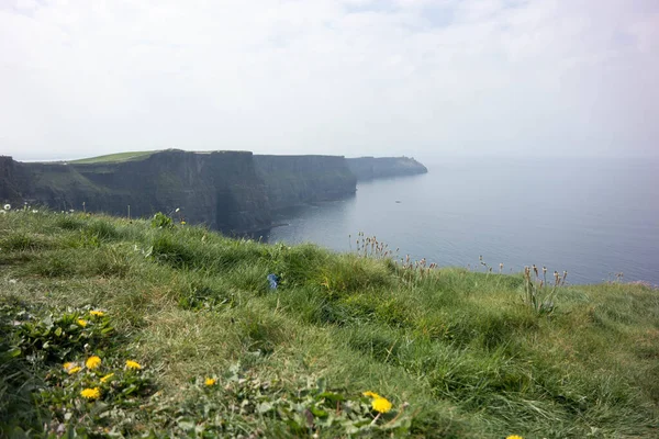 Rlanda Daki Güzel Moher Kayalıkları — Stok fotoğraf