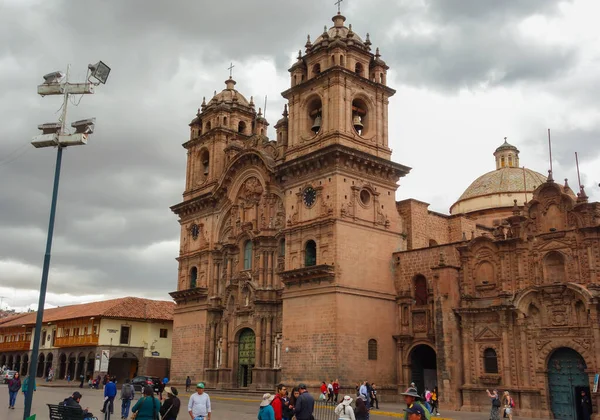Куско Перу Очера 2019 Куско Перу Взгляд Улицы Древняя Архитектура — стоковое фото