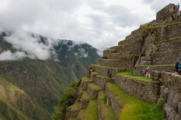 Cusco Peru Juli 2020 Cusco Peru Touristen Machu Picchu Der — Stockfoto