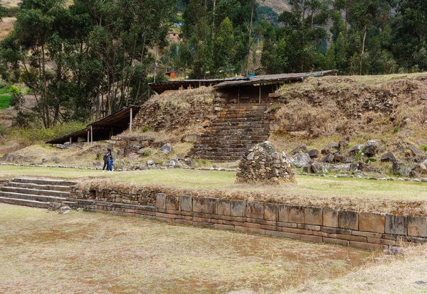 Výstřel Trosek Archeologickém Nalezišti Chavinu Peru — Stock fotografie