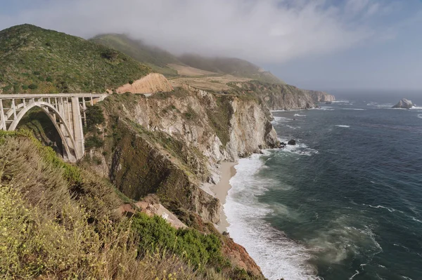 Bixby Creek Bridge Daytime California — Stock Photo, Image