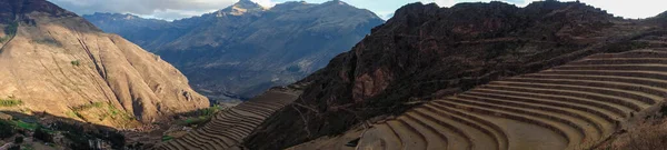 Vue Panoramique Parc Archéologique Pisac Cusco Pérou — Photo