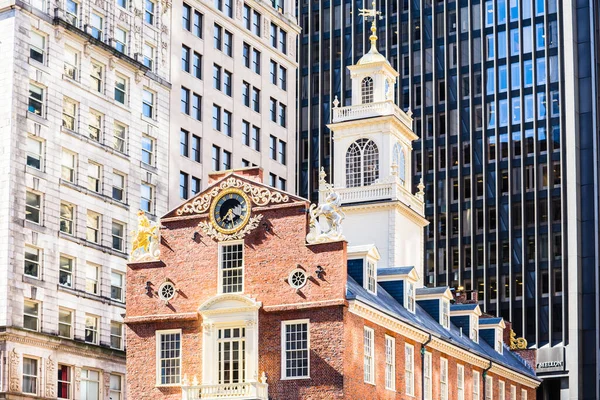 Old State House Historic Building Boston Massachusetts — Stock Photo, Image