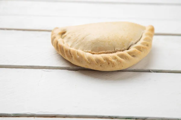 Primer Plano Deliciosa Empanada Pastelería — Foto de Stock