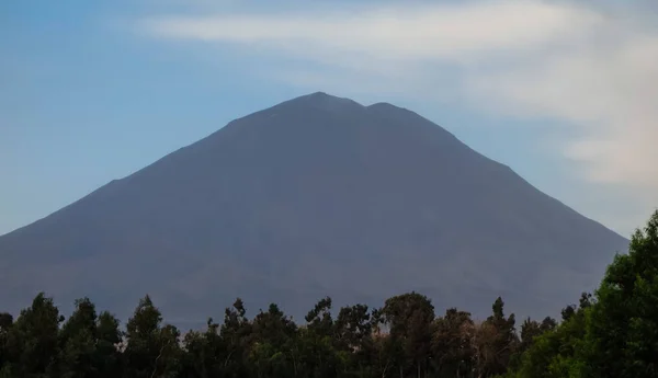 秘鲁阿雷基帕Misti Stratovolcano特写镜头 — 图库照片