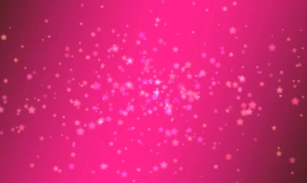 Egy Gyönyörű Absztrakt Rózsaszín Háttér Elmosódott Csillagokkal — Stock Fotó