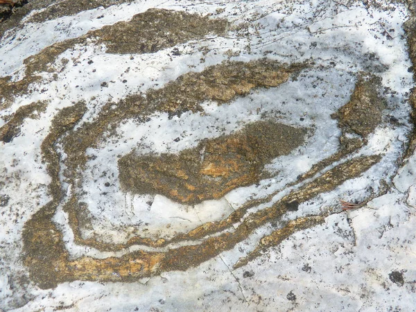 High Angle Shot Salty Rock Texture — Stock Photo, Image