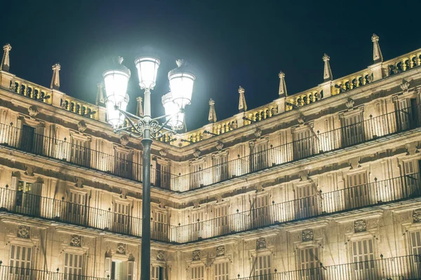 Una Vista Plaza Mayor Salamanca España — Foto de Stock