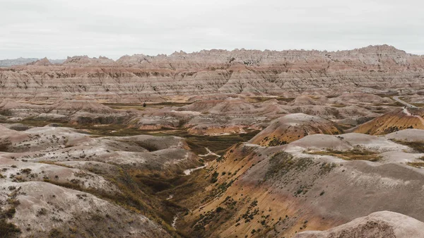 Μια Μαγευτική Θέα Του Εθνικού Πάρκου Badlands Νότια Ντακότα Ηπα — Φωτογραφία Αρχείου