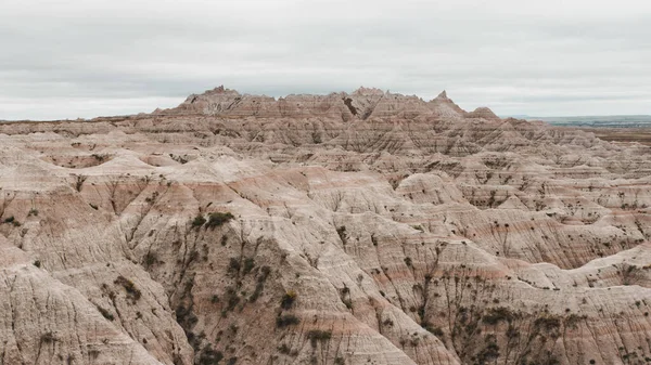 Μια Μαγευτική Θέα Του Εθνικού Πάρκου Badlands Νότια Ντακότα Ηπα — Φωτογραφία Αρχείου