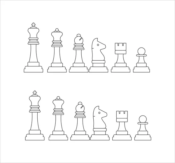 White Icons Chess Pieces Blue Background Stock Photo by ©Wirestock 467231890