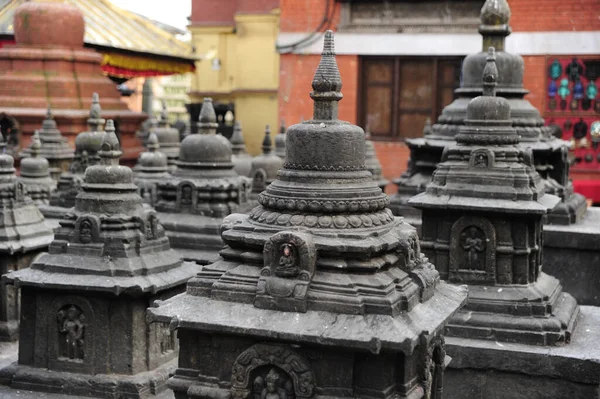 Dettagli Edificio Religioso Storico Patan Sobborgo Kathmandu Nepal — Foto Stock